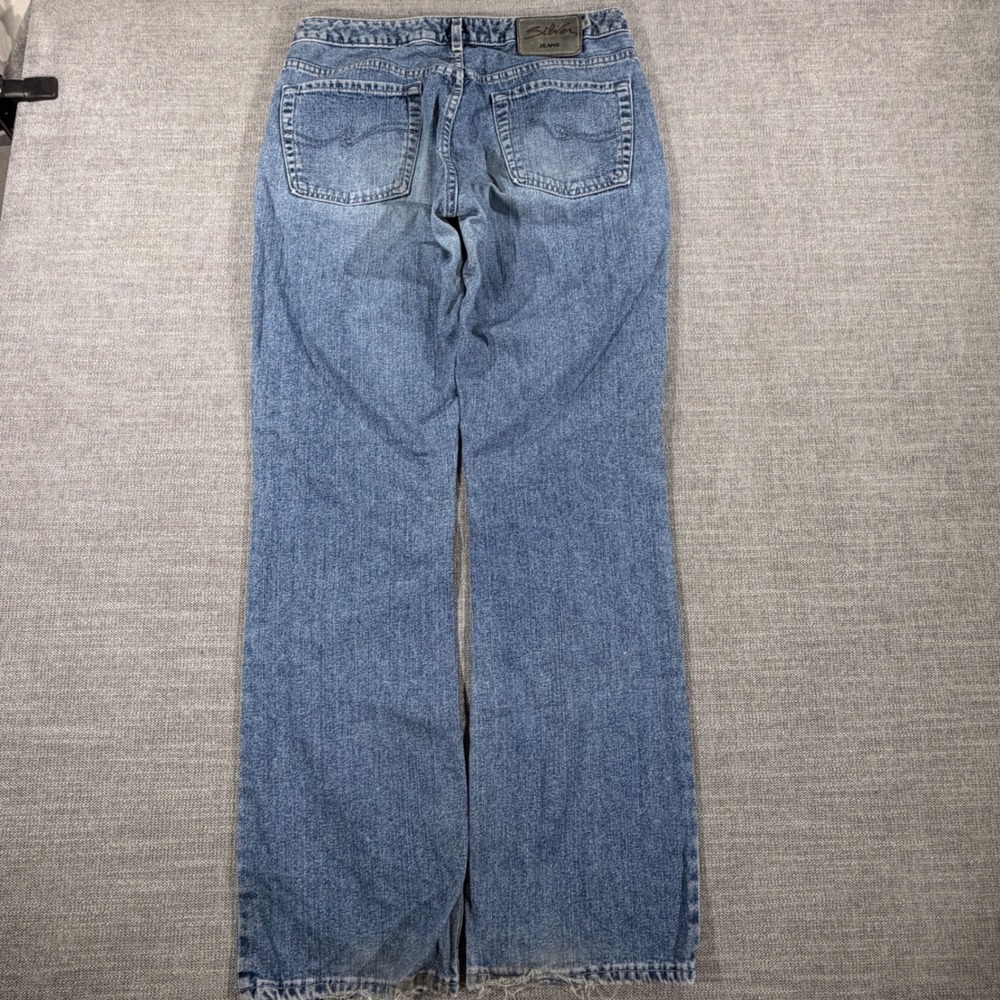 Silver Jeans Co Straight‎ Leg Jeans Mens 31 Blue Good Medium Wash Made in Canada